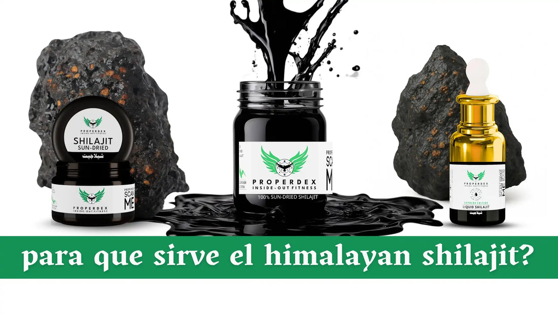 Para Qué Sirve el Himalayan Shilajit: Propiedades, Uso y Cómo Tomarlo