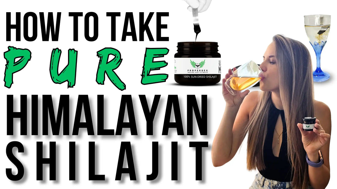 How to Take Pure Himalayan Shilajit Resin